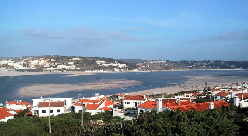 Praia da Lagoa de Óbidos, Portugal, Portugal